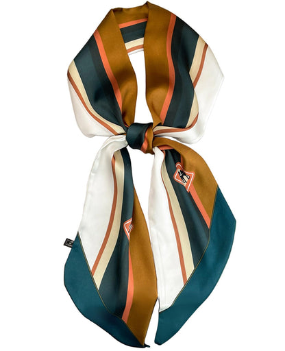 Mitzah Head Scarf  Mulberry Silk Imitation Women's 59" Fashion Neck Satin Scarfs for Bag 59 * 5.9”