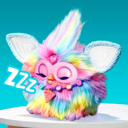 Furby Coral, 15 Fashion Accessories, Interactive Plush Toys for 6 Year Old Girls & Boys & Up, Voice Activated Animatronic