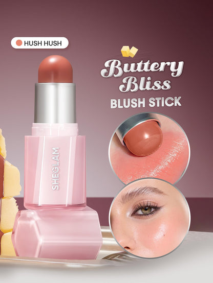 SHEGLAM Buttery Bliss Blush Stick Cream Milk Makeup Blush-Cherry Pick