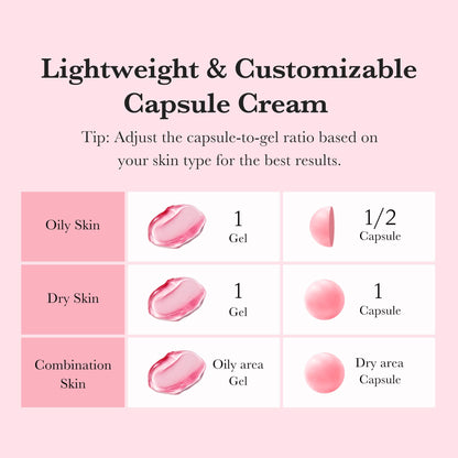 medicube Deep Vitamin C Golden Capsule Face Moisturizer - Liposome Capsules For Wrinkles, Skin Radiance - Transparent Gel for Glow Hydration - Korean Skin Care 1.94 oz