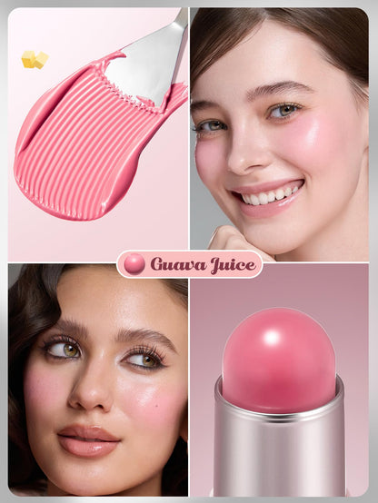 SHEGLAM Buttery Bliss Blush Stick Cream Milk Makeup Blush-Cherry Pick
