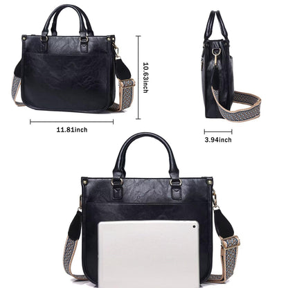Crossbody Purse with Guitar Strap Zipped Pockets Handbag Shoulder Bag Vegan Leather Crossbody Bags for Women