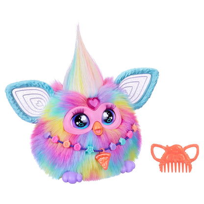Furby Coral, 15 Fashion Accessories, Interactive Plush Toys for 6 Year Old Girls & Boys & Up, Voice Activated Animatronic