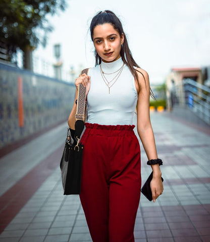 Crossbody Purse with Guitar Strap Zipped Pockets Handbag Shoulder Bag Vegan Leather Crossbody Bags for Women