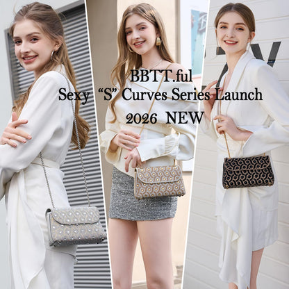 Flower Evening Handbags Chain Strap Square Shoulder Bag Crossbody Bag Crystals Rhinestone Clutch Purse