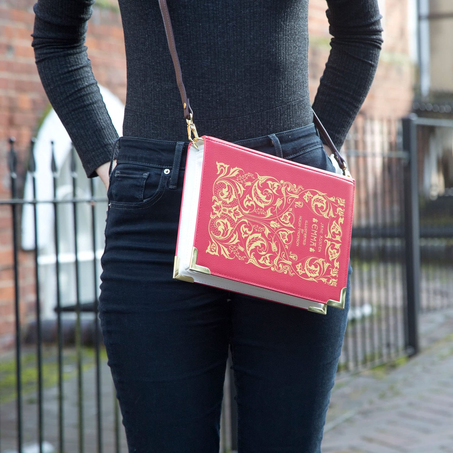 Book Purse Crossbody Purse Handbag for Book Lovers