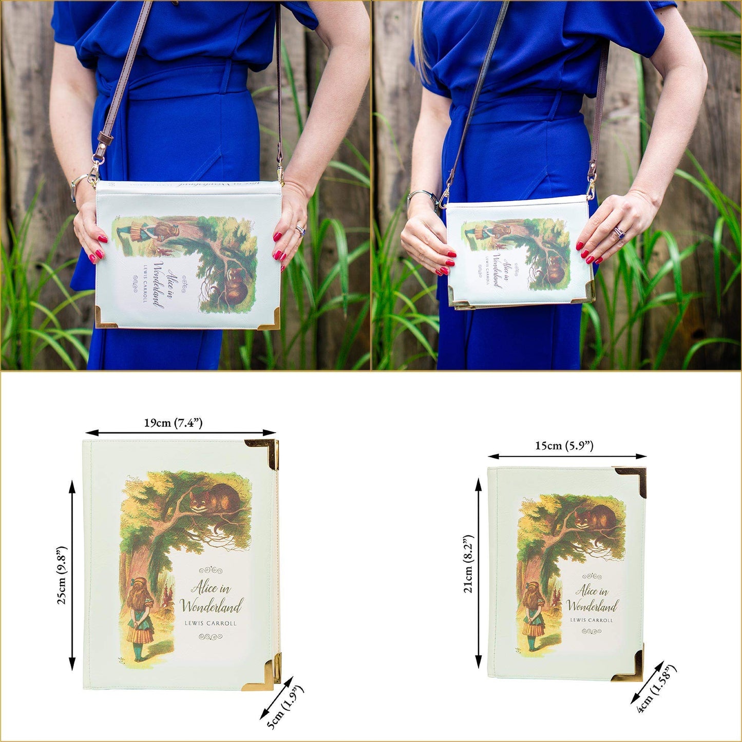 Book Purse Crossbody Purse Handbag for Book Lovers