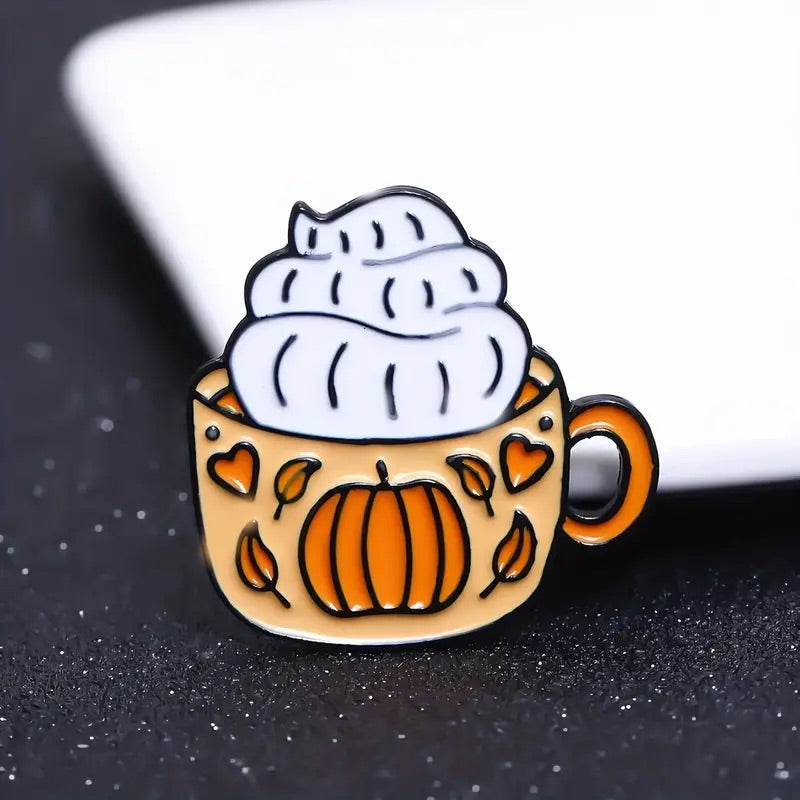 Pumpkin spice latte pin