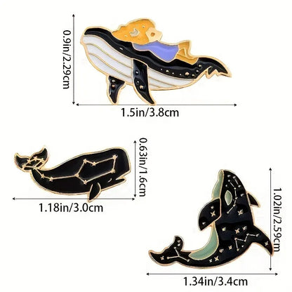 Whale pin assortment size