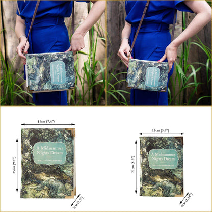 Book Purse Crossbody Purse Handbag for Book Lovers