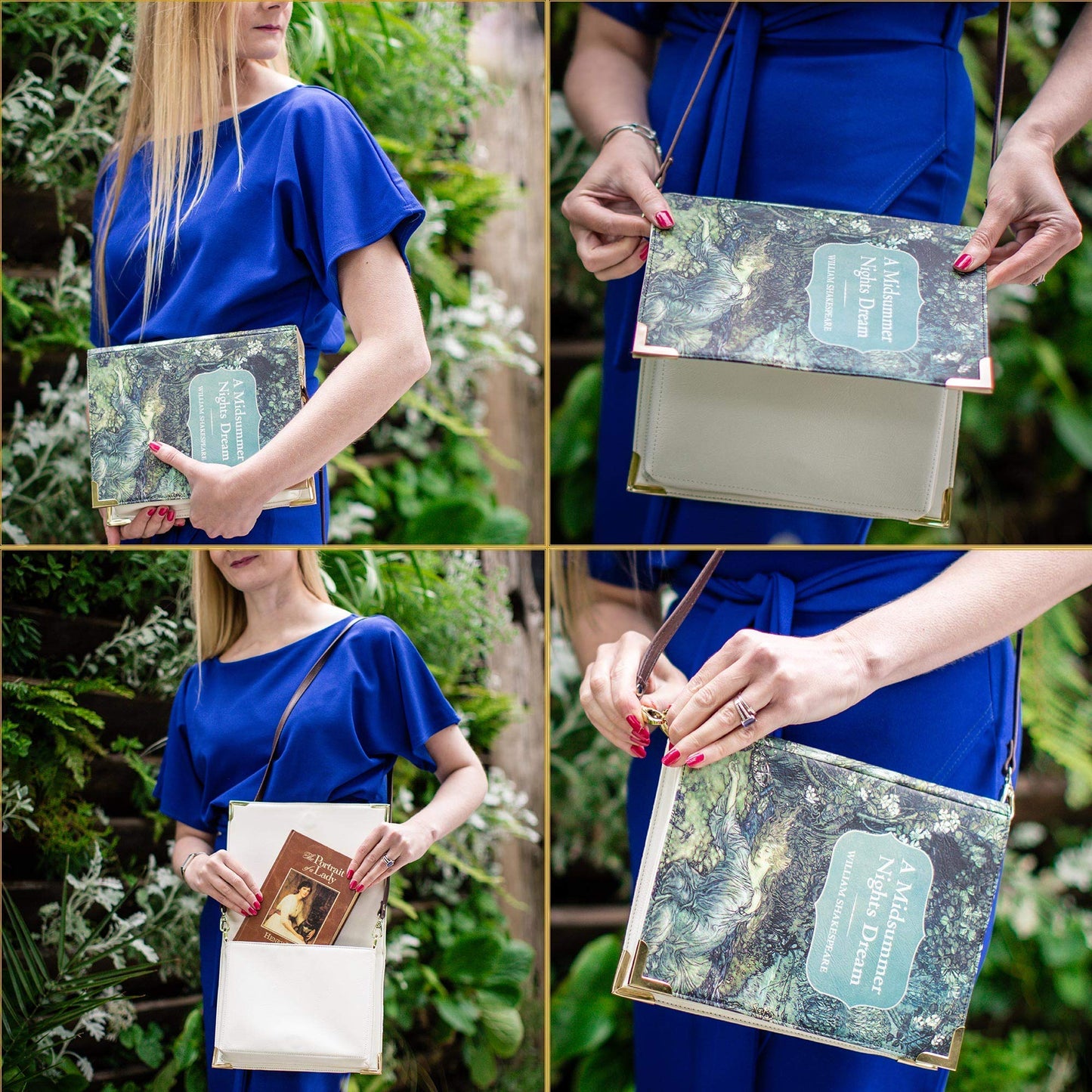 Book Purse Crossbody Purse Handbag for Book Lovers
