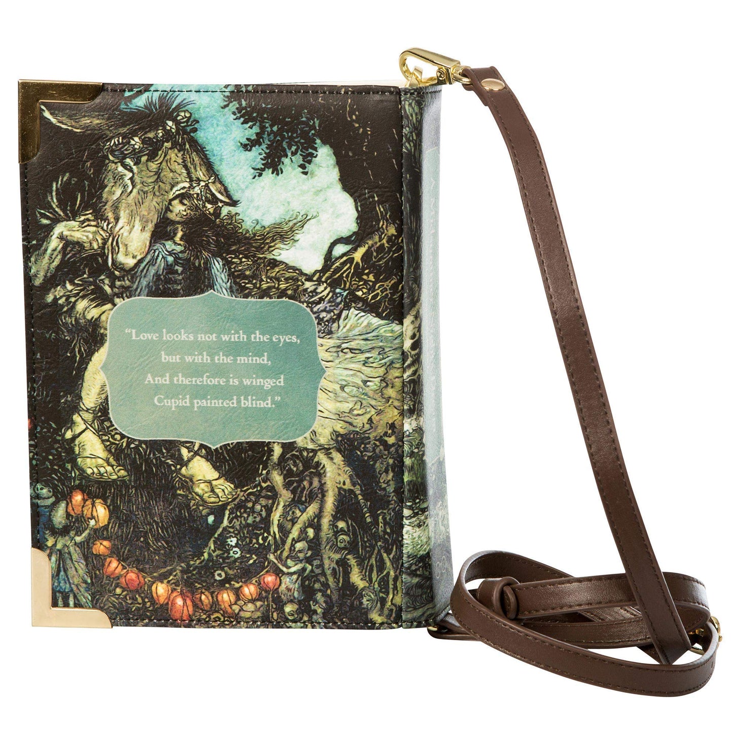 Book Purse Crossbody Purse Handbag for Book Lovers