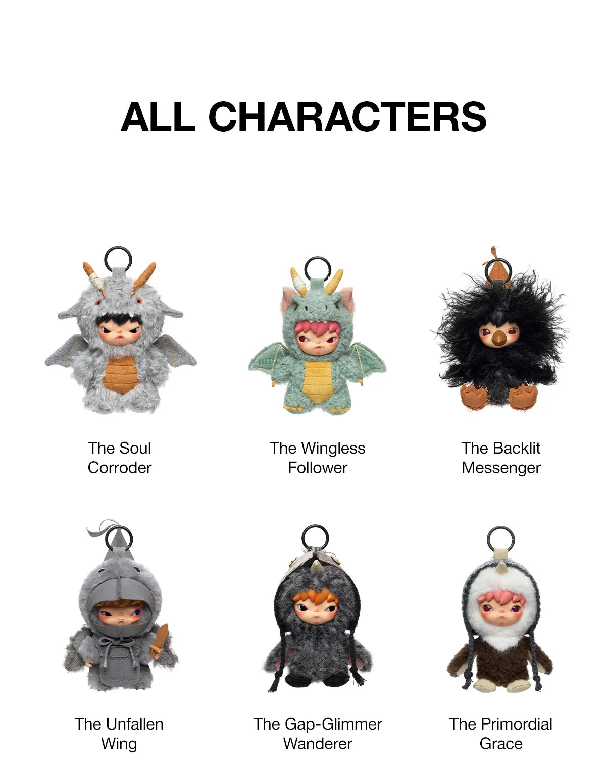 Hirono Mist-Walker POP MART Series Plush Pendant Blind Box