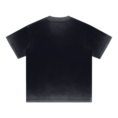 Mercury Retrograde Gradient Reverse Dyed Loose Cotton T-Shirt