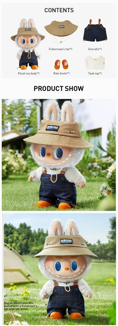 Labubu FALL IN WILD SERIES Pop Mart Authentic THE MONSTERS Zimomo Vinyl Plush Doll