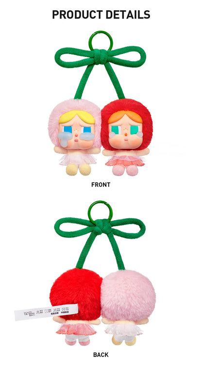 CRYBABY Crying For Love Series-Vinyl Plush Authentic Pop Mart Hanging Card (Love You Cherry Much)