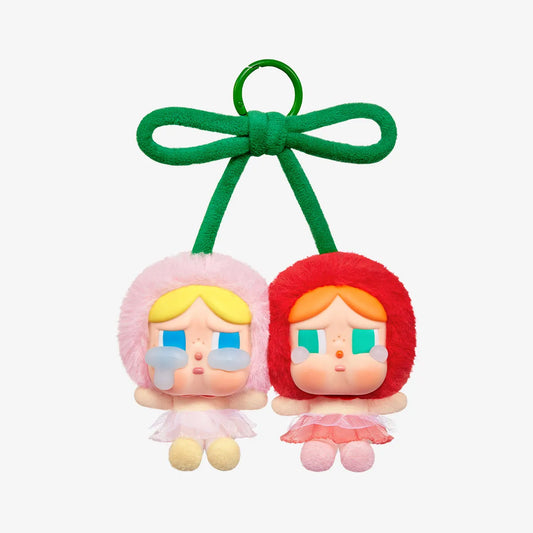 CRYBABY Crying For Love Series-Vinyl Plush Authentic Pop Mart Hanging Card (Love You Cherry Much)