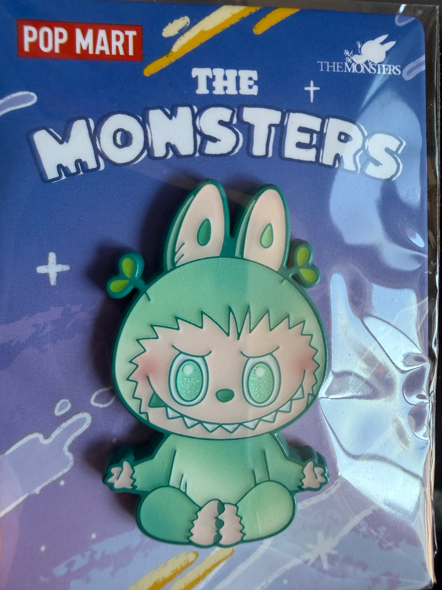 Labubu Pin Authentic Pop Mart The Monsters Serenity