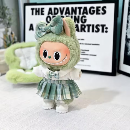 Labubu Clothes Outfits for Dolls with Accessories Cute Decoration