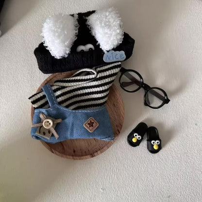 Labubu Clothes Outfits for Dolls with Accessories Cute Decoration