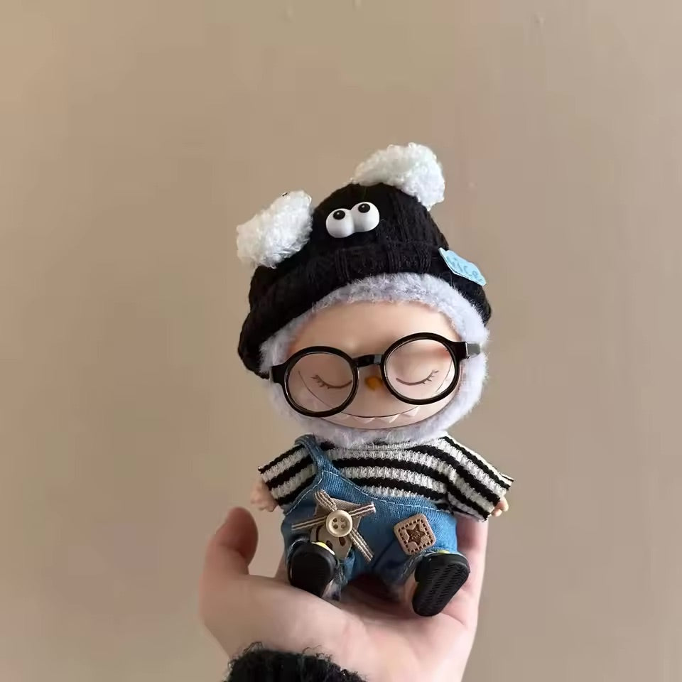 Labubu Clothes Outfits for Dolls with Accessories Cute Decoration