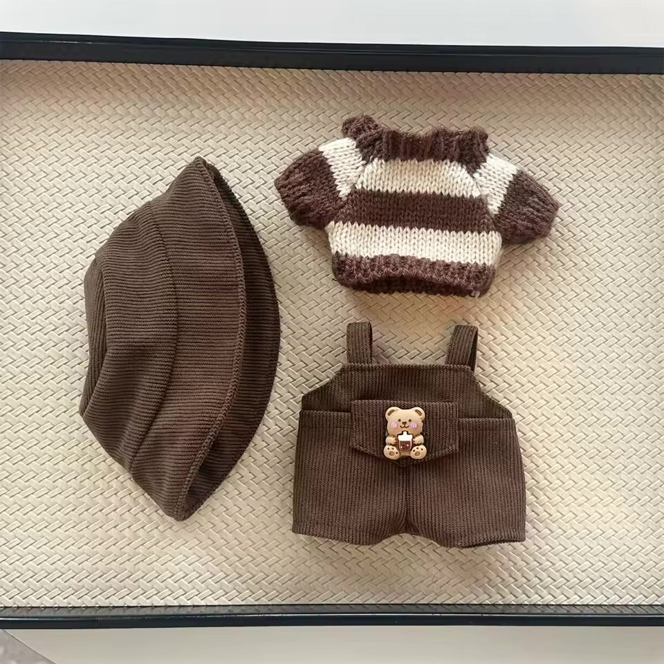 Labubu Clothes Outfits for Dolls with Accessories Cute Decoration