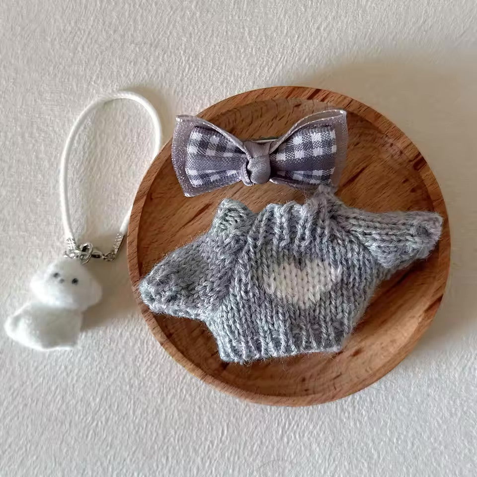 Labubu Clothes Outfits for Dolls with Accessories Cute Decoration
