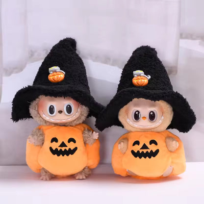 Labubu Pumpkin Outfit Doll Clothing Haloween Outfit Cute