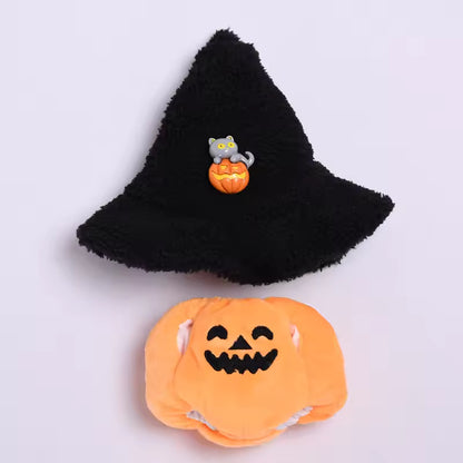 Labubu Pumpkin Outfit Doll Clothing Haloween Outfit Cute