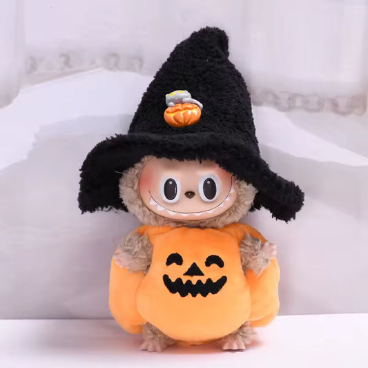 Labubu Pumpkin Outfit Doll Clothing Haloween Outfit Cute