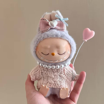 Labubu Clothes Outfits for Dolls with Accessories Cute Decoration