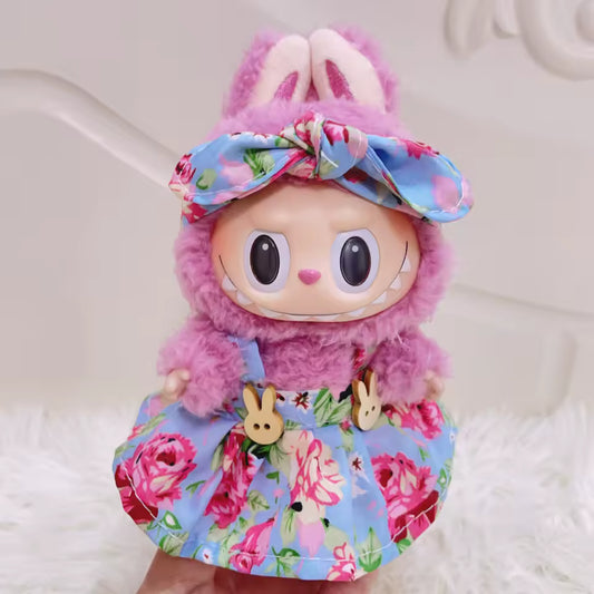 Labubu Doll Clothes Dresses Accessories Shoes