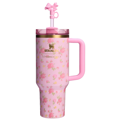Stanley 1913 x LoveShackFancy Quencher Ibiza Sunset H2.0 Flowstate™ Tumbler | 40 OZ