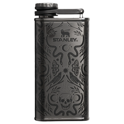 Stanley Halloween Easy Fill Flask 8 OZ Deadly Damask