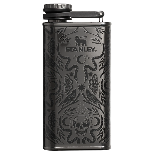 Stanley Halloween Easy Fill Flask 8 OZ Deadly Damask