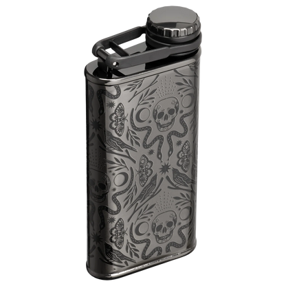 Stanley Halloween Easy Fill Flask 8 OZ Deadly Damask