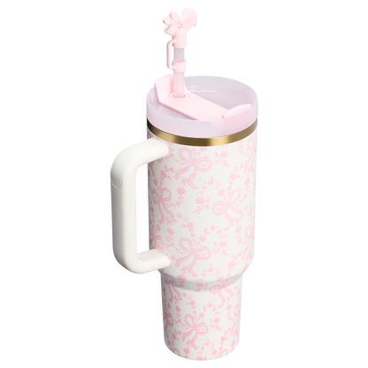 Stanley 1913 x LoveShackFancy Holiday Quencher® H2.0 FlowState™ Tumbler | 40 OZ