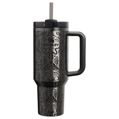 Stanley Halloween Quencher ® H2.0 FlowState™ Tumbler 40 OZ Deadly Damask