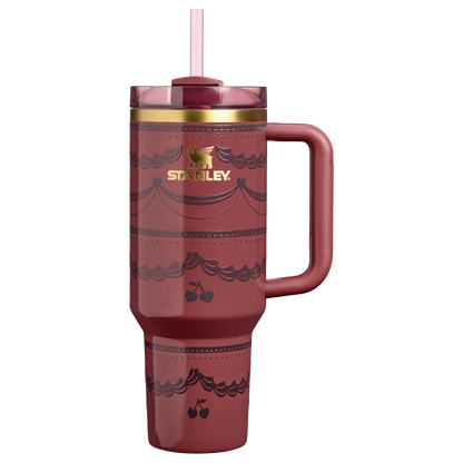 Stanley Cup Valentine's Day 40 oz Stainless Steel H2.0 Flowstate Quencher Tumbler
