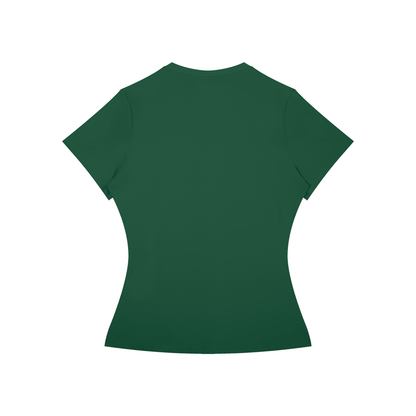 Funny Angry Barbie Doll Face Women’s Slim Fit Performance T-Shirt