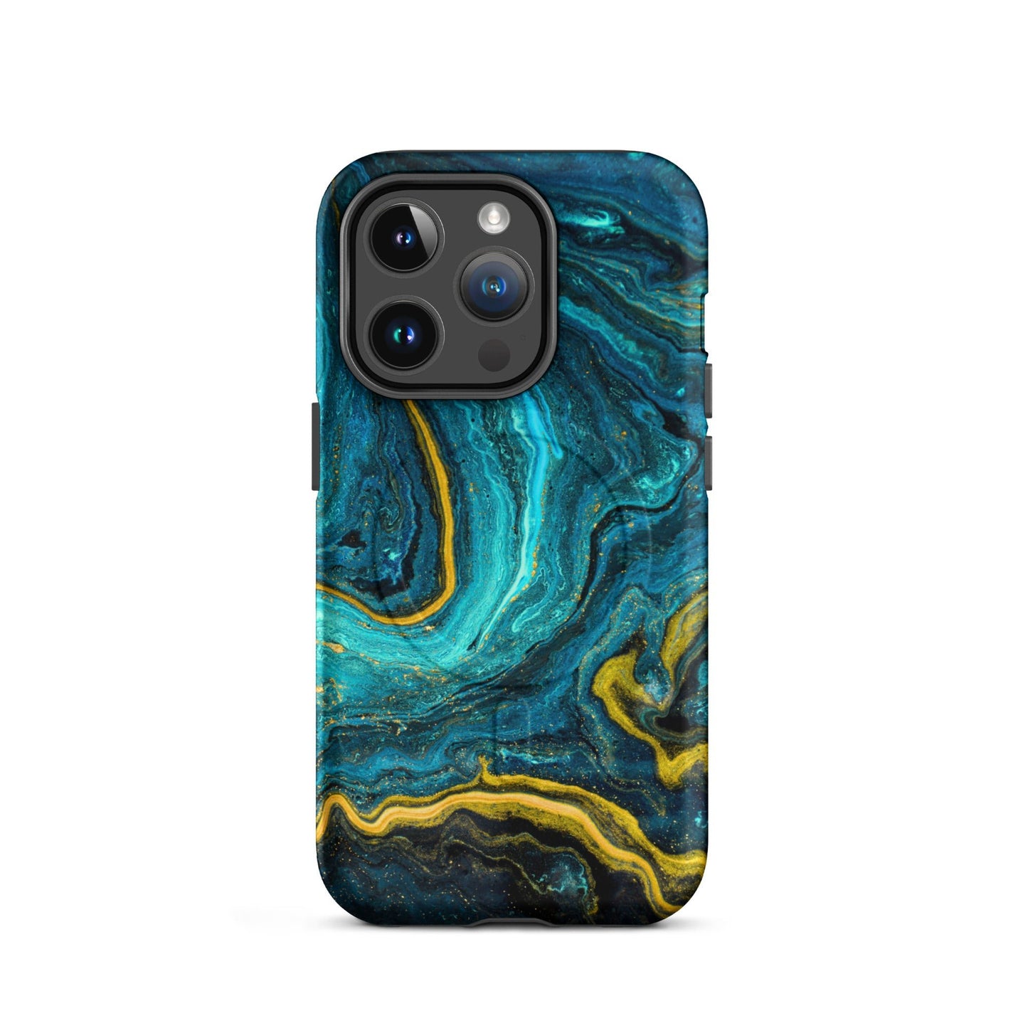 Abstract Art Liquid Marble MagSafe® Tough Phone Case for iPhone® - Canvas & Charms