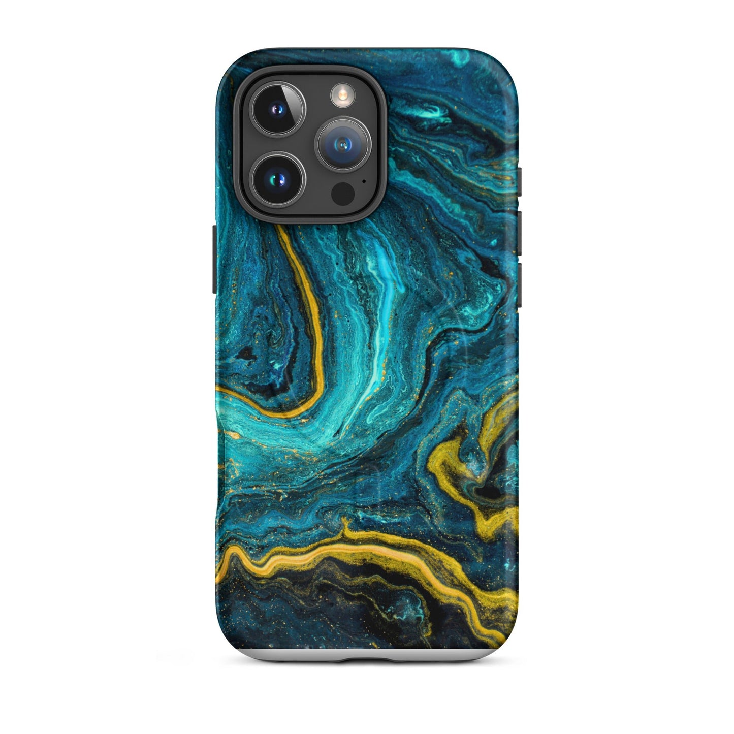 Abstract Art Liquid Marble MagSafe® Tough Phone Case for iPhone® - Canvas & Charms