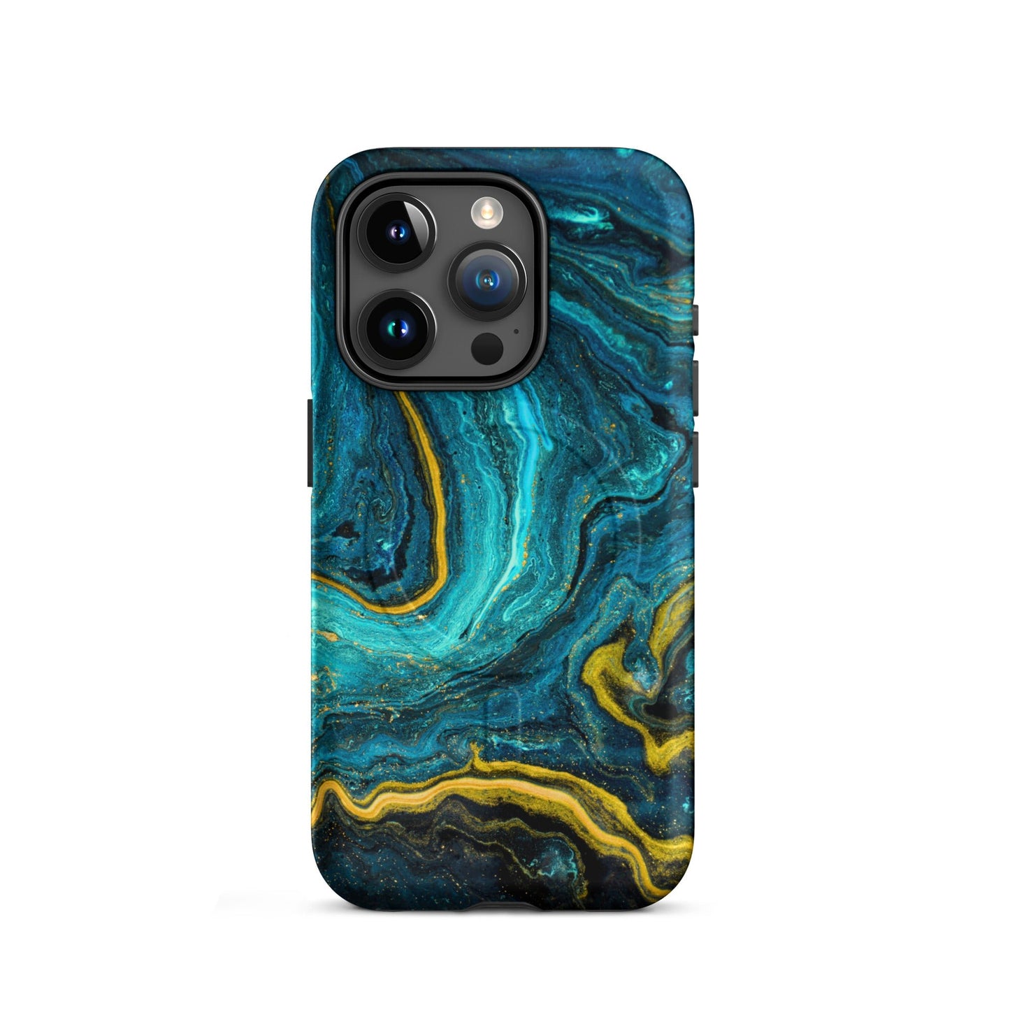 Abstract Art Liquid Marble MagSafe® Tough Phone Case for iPhone® - Canvas & Charms