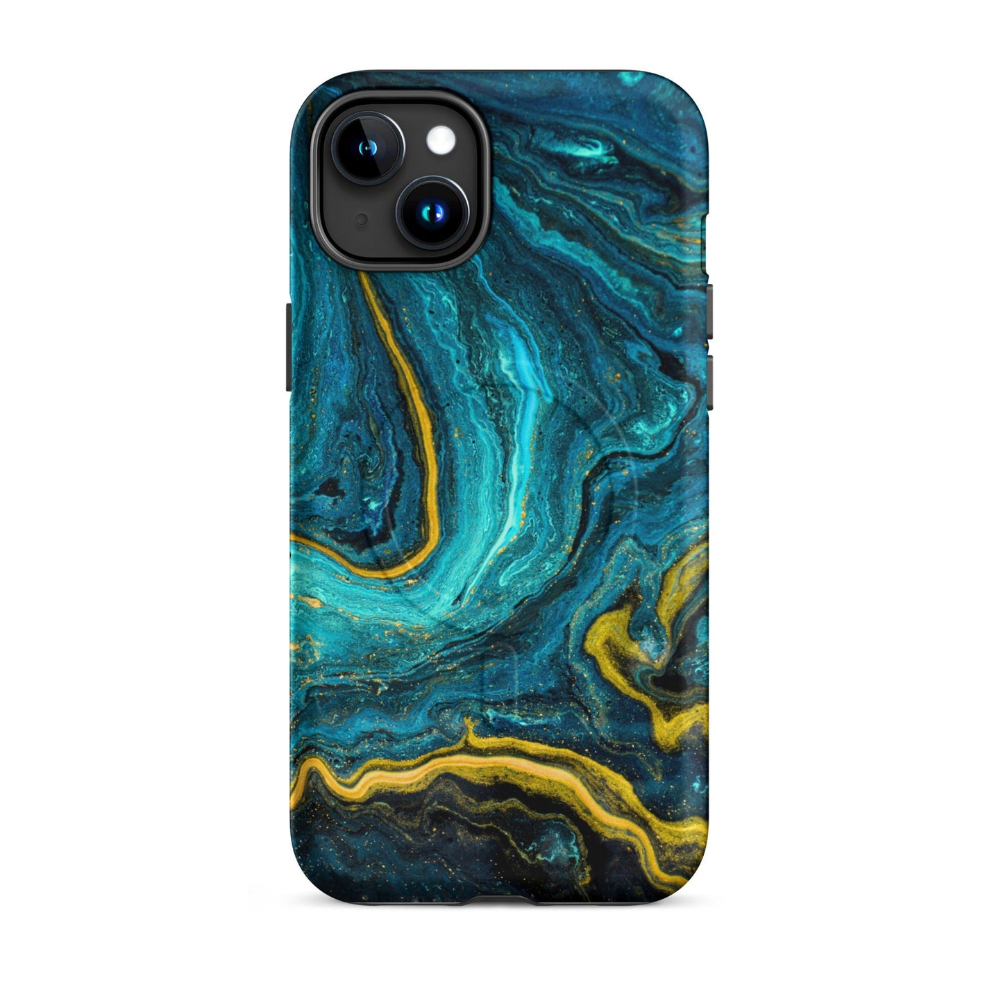 Abstract Art Liquid Marble MagSafe® Tough Phone Case for iPhone® - Canvas & Charms