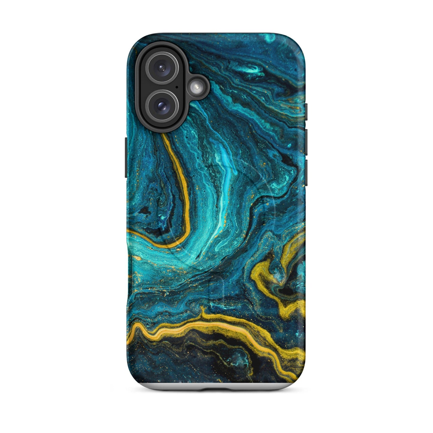 Abstract Art Liquid Marble MagSafe® Tough Phone Case for iPhone® - Canvas & Charms