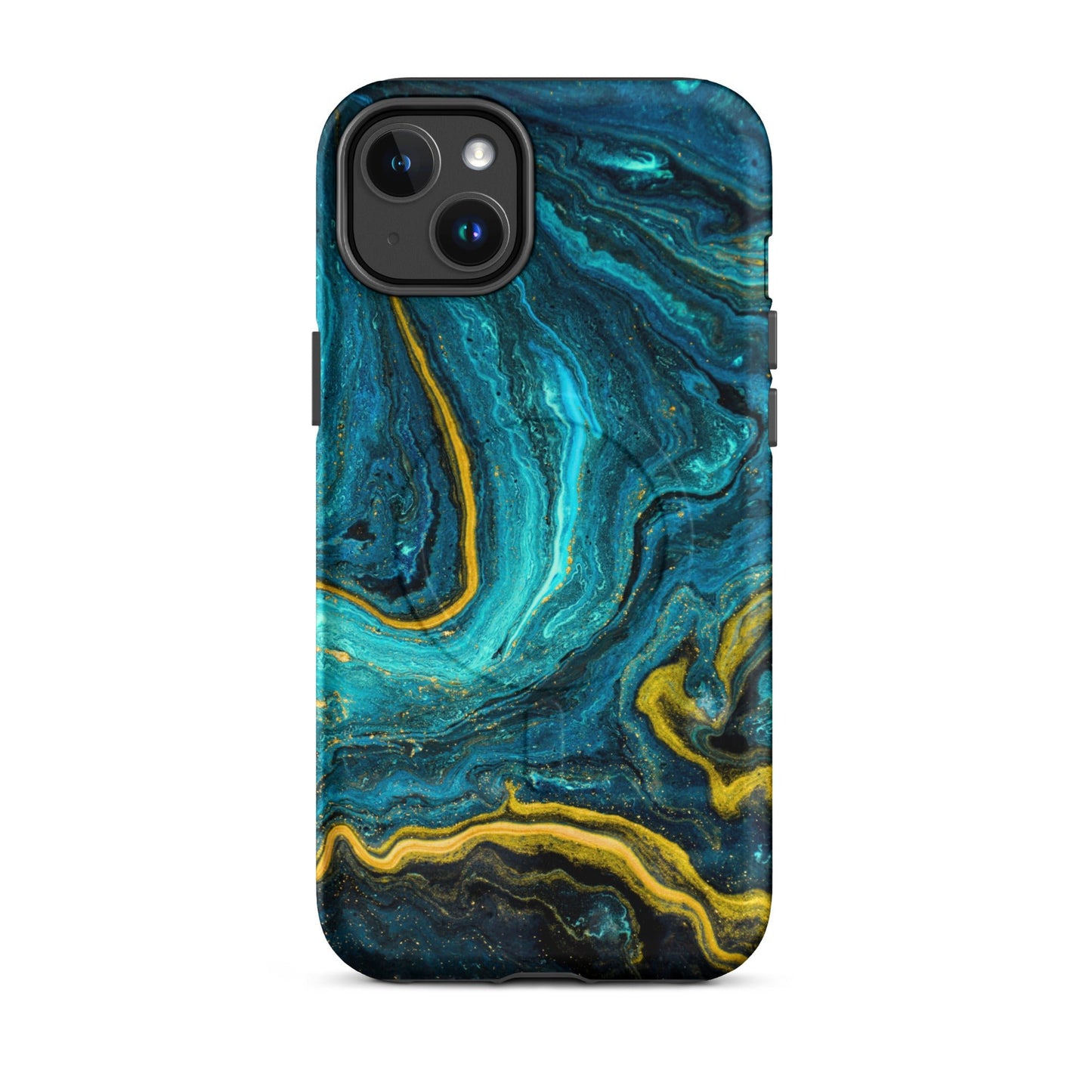 Abstract Art Liquid Marble MagSafe® Tough Phone Case for iPhone® - Canvas & Charms
