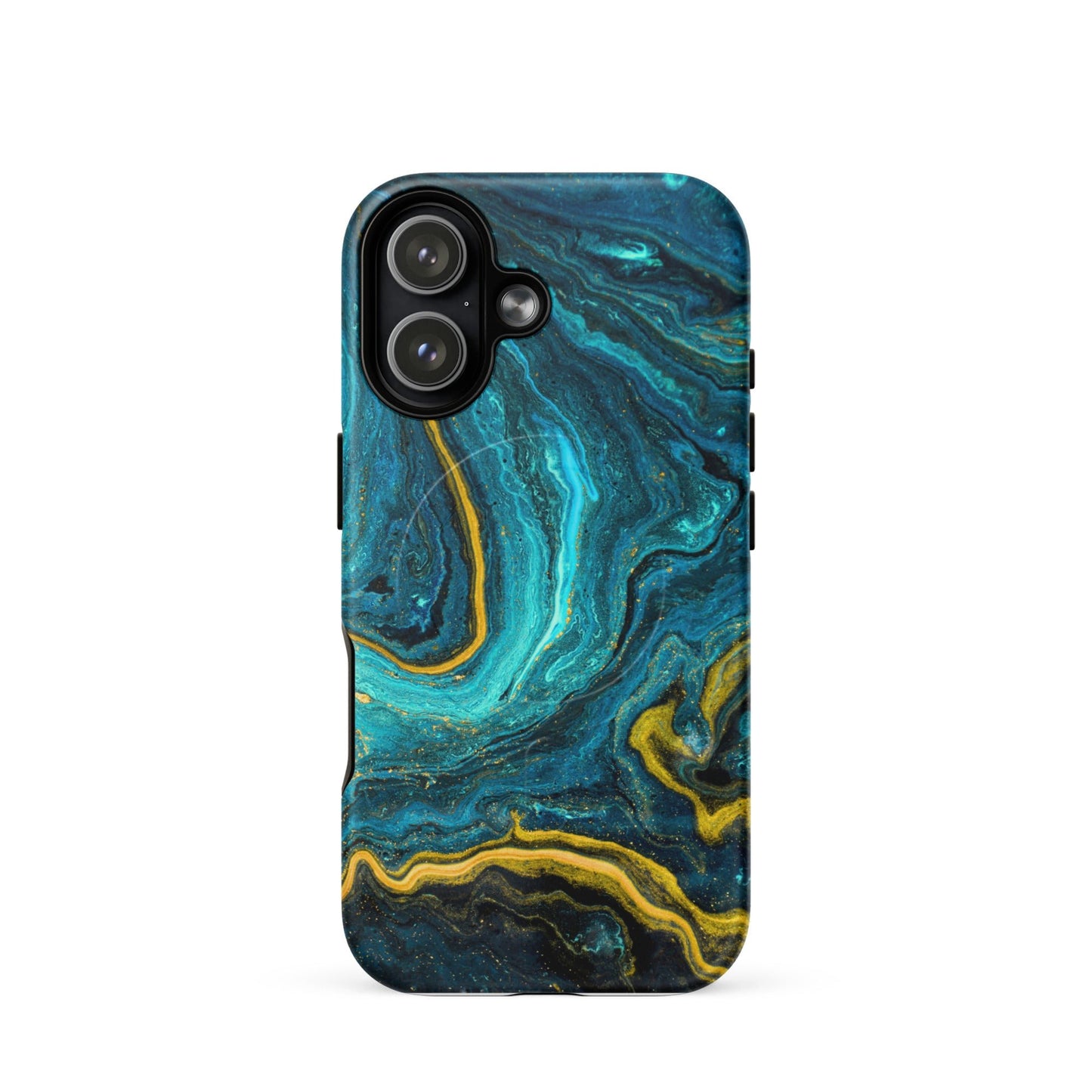 Abstract Art Liquid Marble MagSafe® Tough Phone Case for iPhone® - Canvas & Charms
