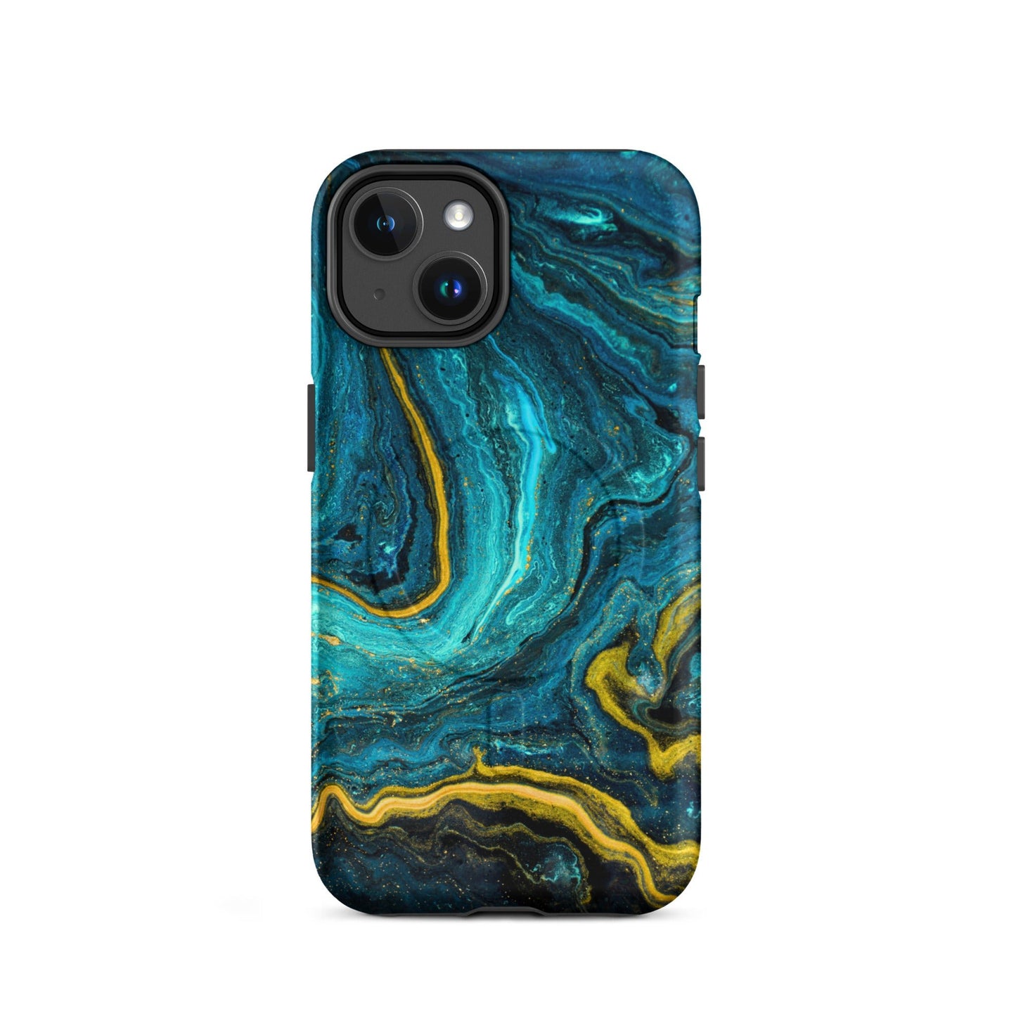 Abstract Art Liquid Marble MagSafe® Tough Phone Case for iPhone® - Canvas & Charms