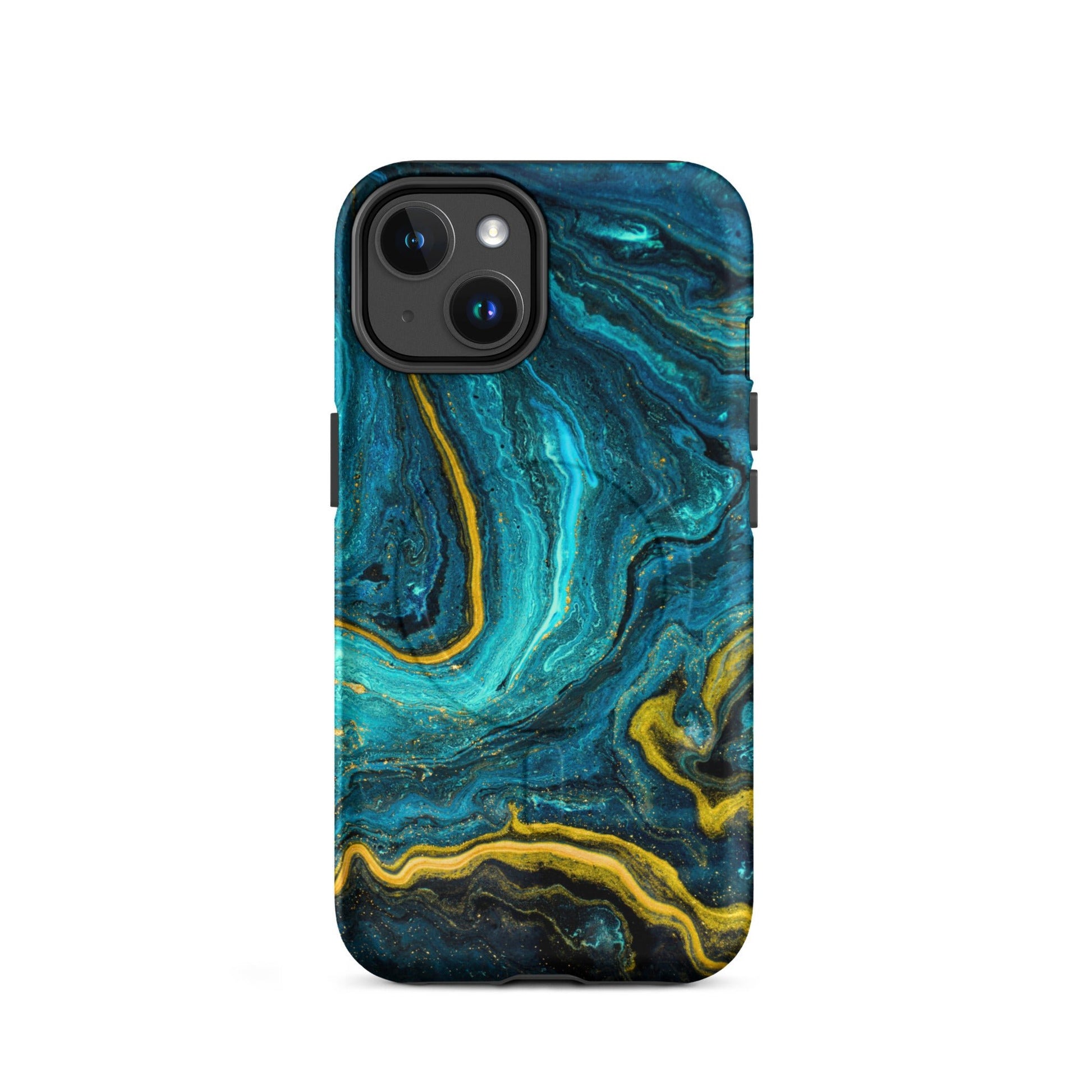 Abstract Art Liquid Marble MagSafe® Tough Phone Case for iPhone® - Canvas & Charms