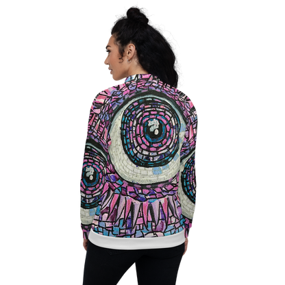 Mosaic Eye Art Unisex Bomber Jacket